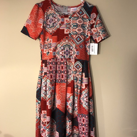 LulaRoe Amelia Dress M - Picture 8 of 12